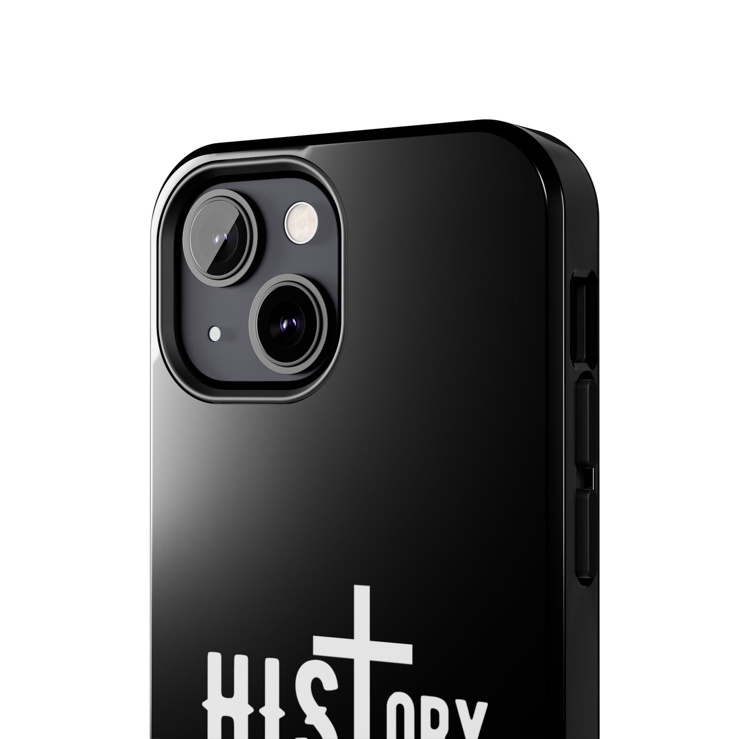 HIStory Lives On, Phone Cases - black & white