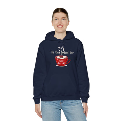 'Tis the Season for Hot Cocoa Unisex Heavy Blend™ Hooded Sweatshirt