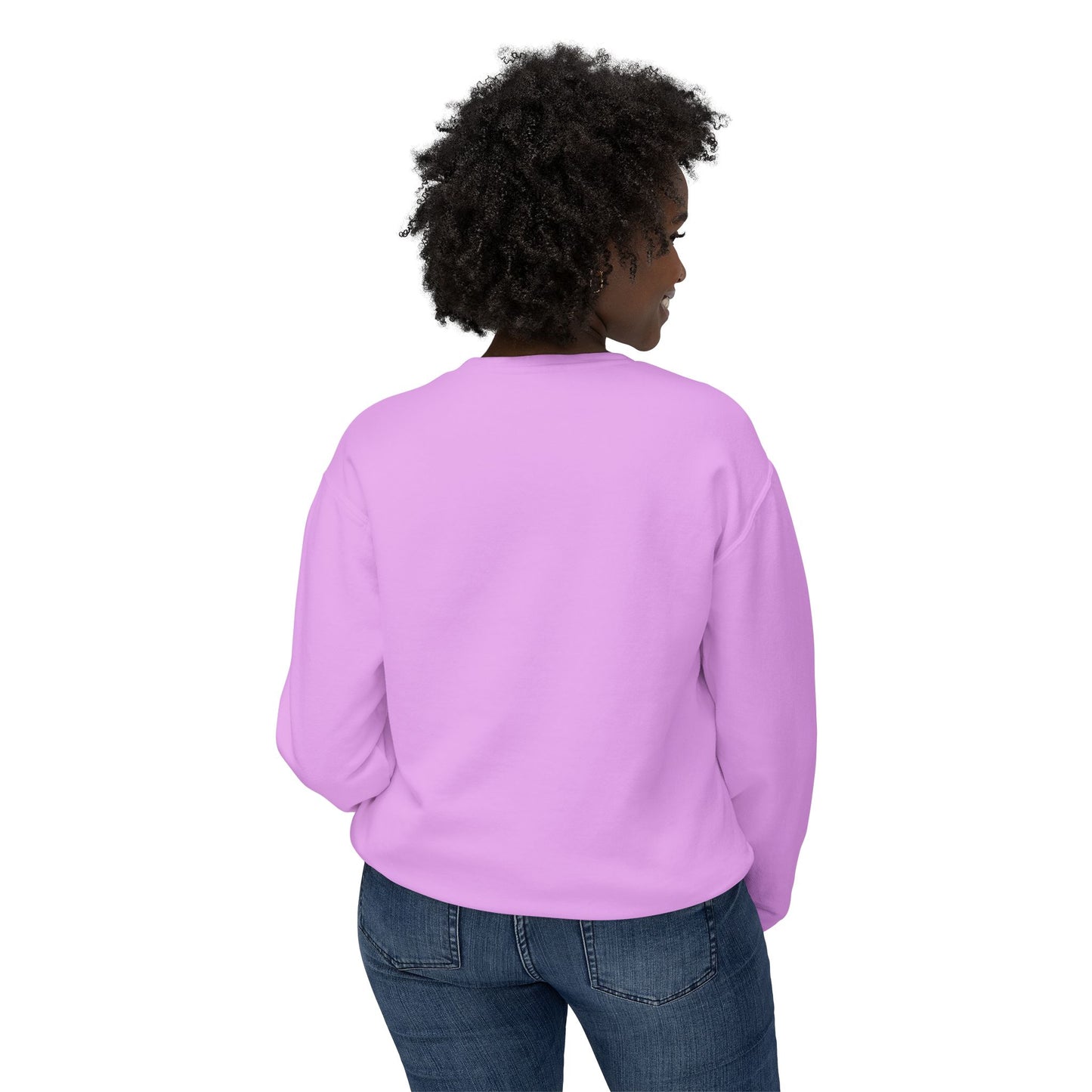 'Tis the Season for Hot Cocoa Unisex Lightweight Crewneck Sweatshirt, Christmas