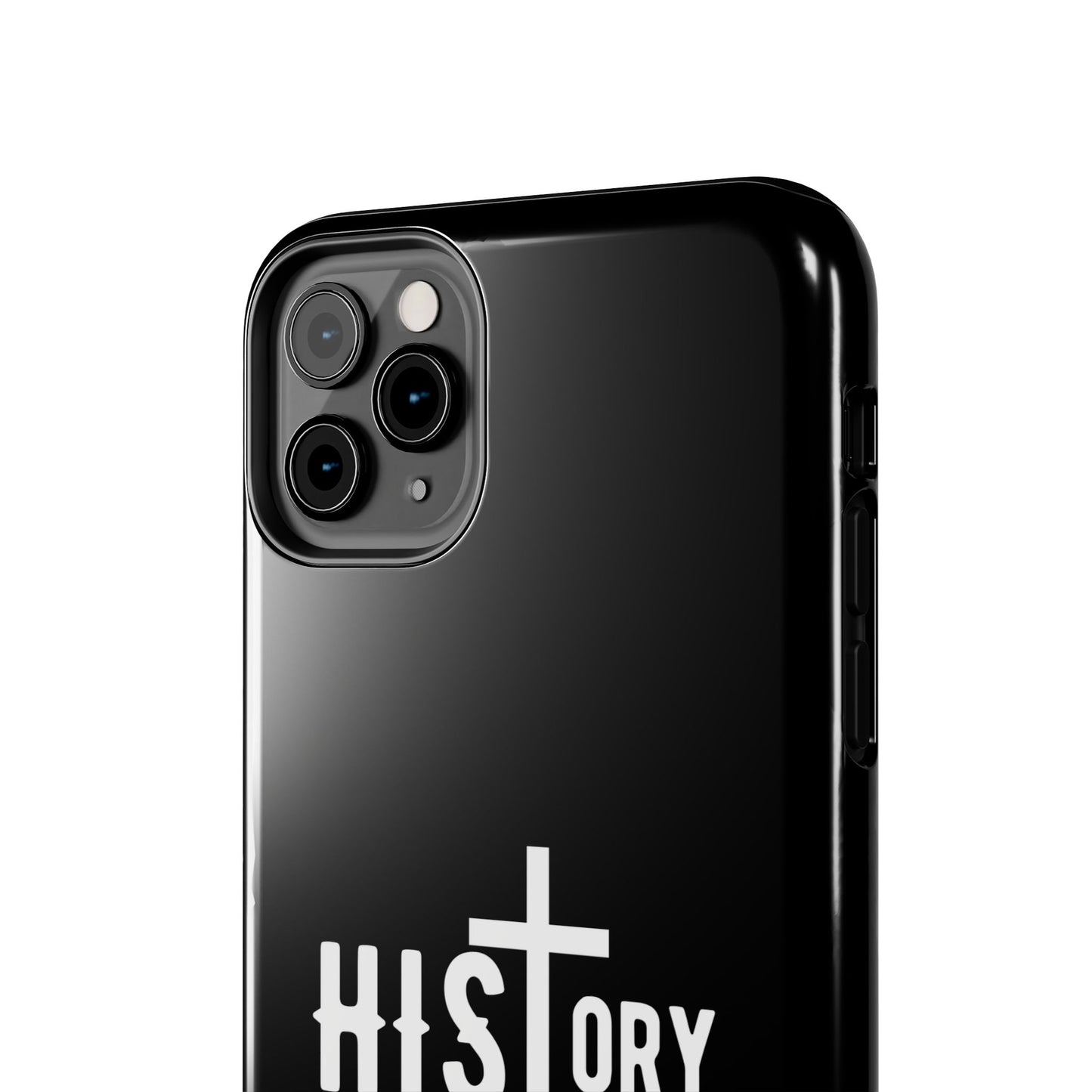 HIStory Lives On, Phone Cases - black & white