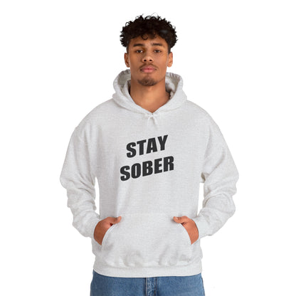 Stay Sober Hooded Sweatshirt, Christian gift, encouragement