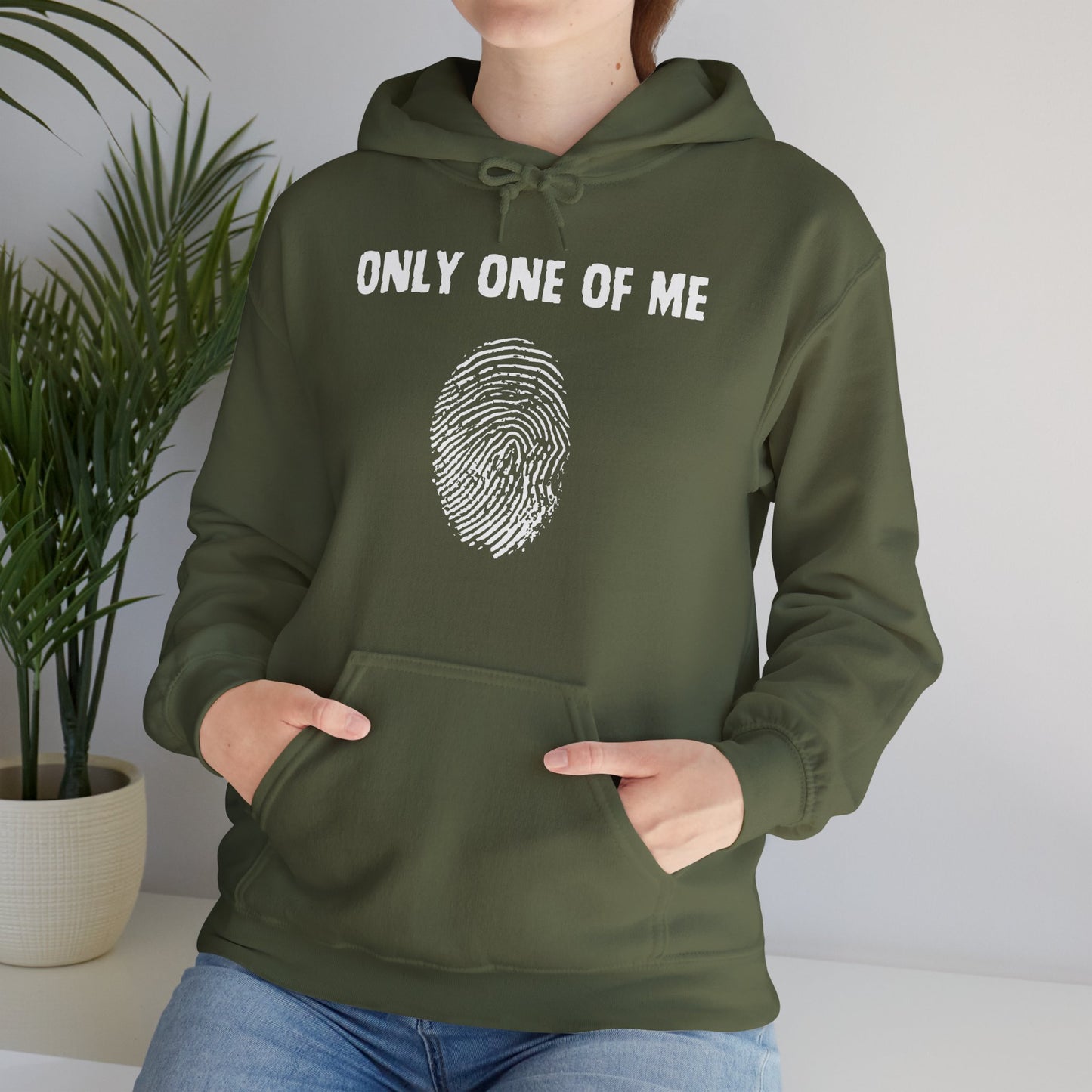 Only One Of Me Unisex Hooded Sweatshirt, gift for him or her