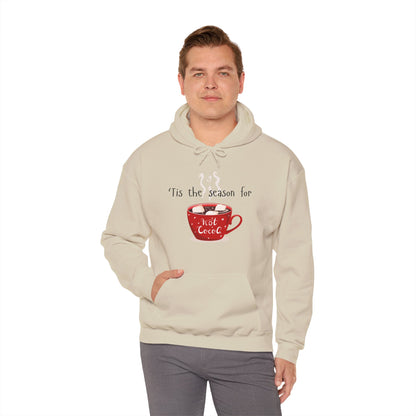 'Tis the Season for Hot Cocoa Unisex Heavy Blend™ Hooded Sweatshirt