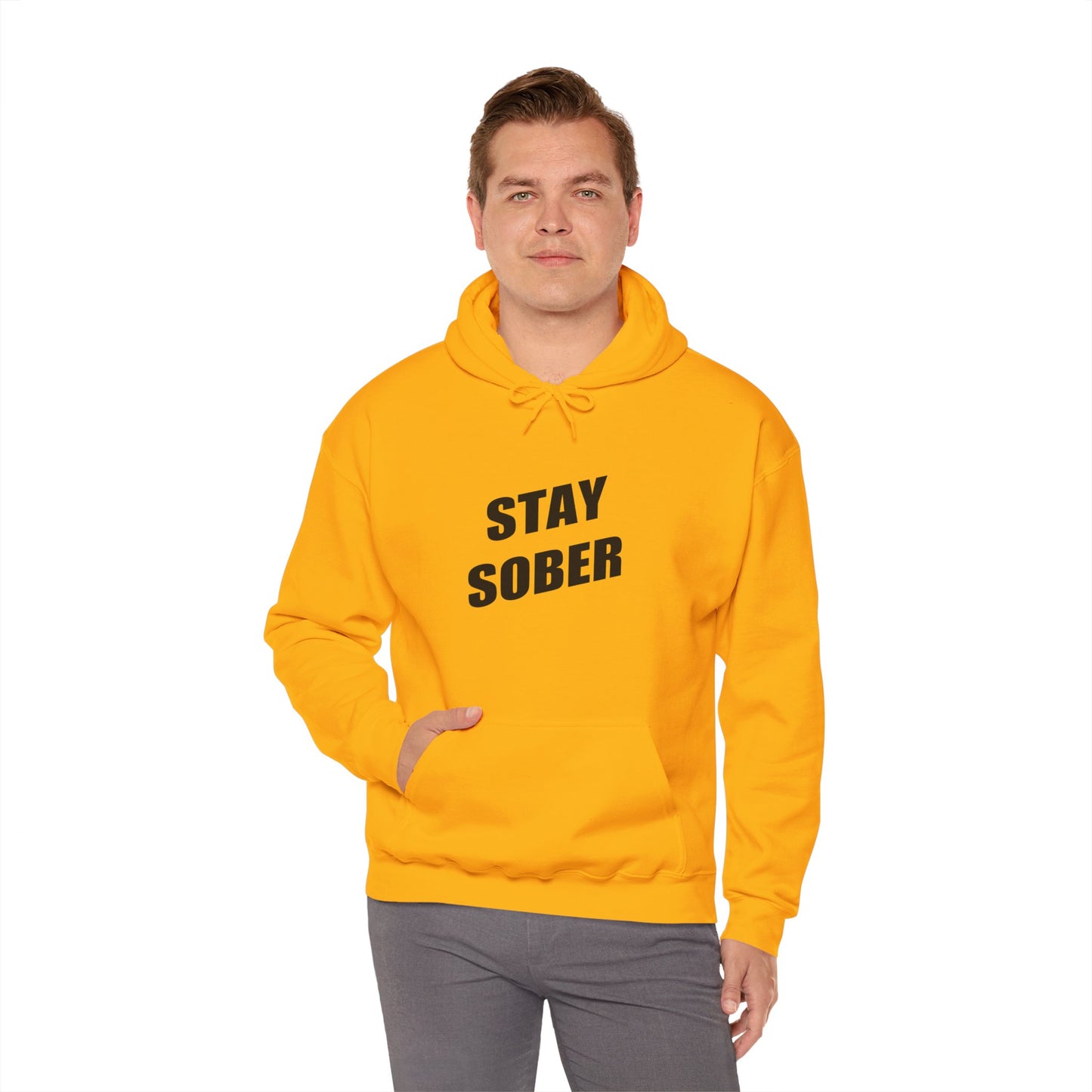 Stay Sober Hooded Sweatshirt, Christian gift, encouragement