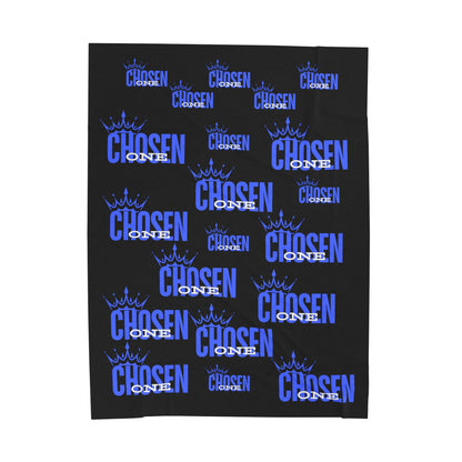 Chosen One - Crown - Velveteen Plush Blanket