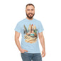 Fun in the Sun Unisex Heavy Cotton Tee, vacation, beach day, weekend getaway