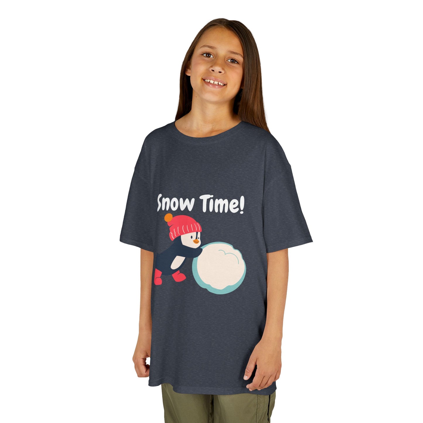 Snow Time Kids Heavy Cotton™ Tee (g)