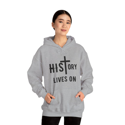 HIStory Lives On, Unisex Heavy Blend™ Hooded Sweatshirt