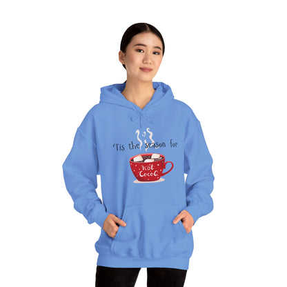 'Tis the Season for Hot Cocoa Unisex Heavy Blend™ Hooded Sweatshirt