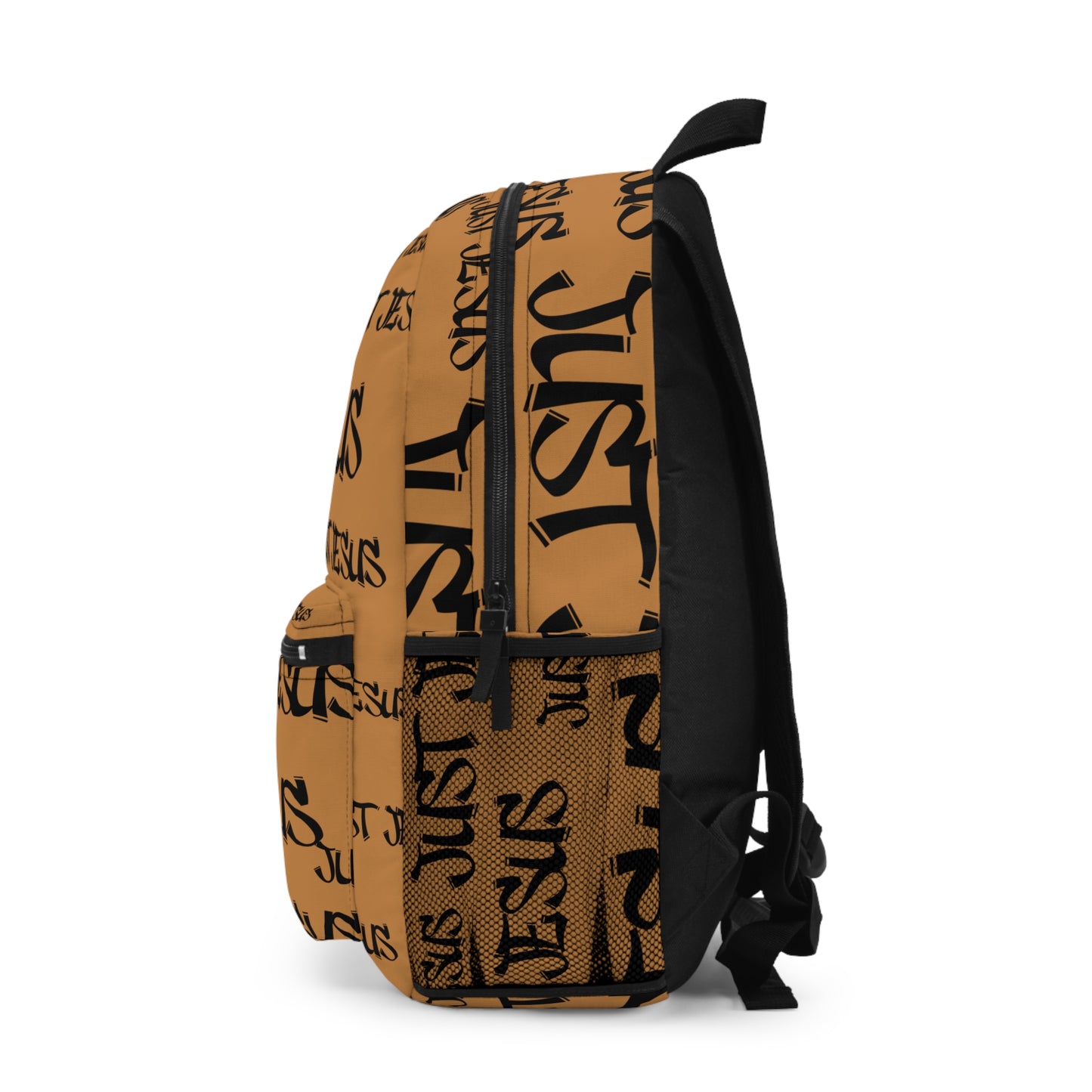 Just Jesus Backpack (light brown), gift, sleepover, camping, day trips, school