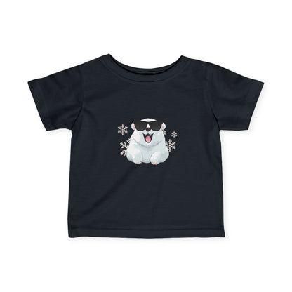 Polar Bear Infant Fine Jersey Tee, birthday, Christmas