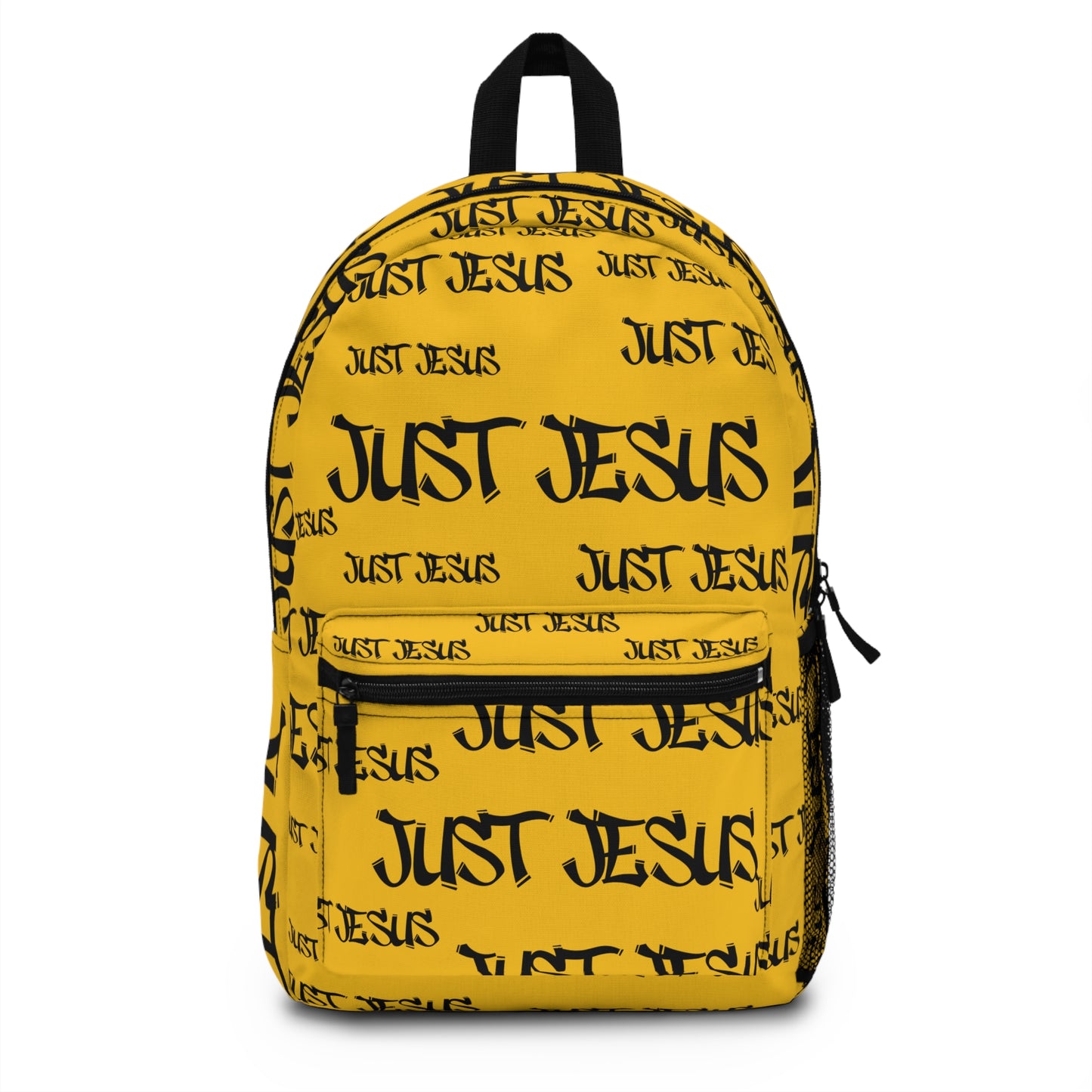 Just Jesus Backpack (yellow), gift, sleepover, camping, day trips, school