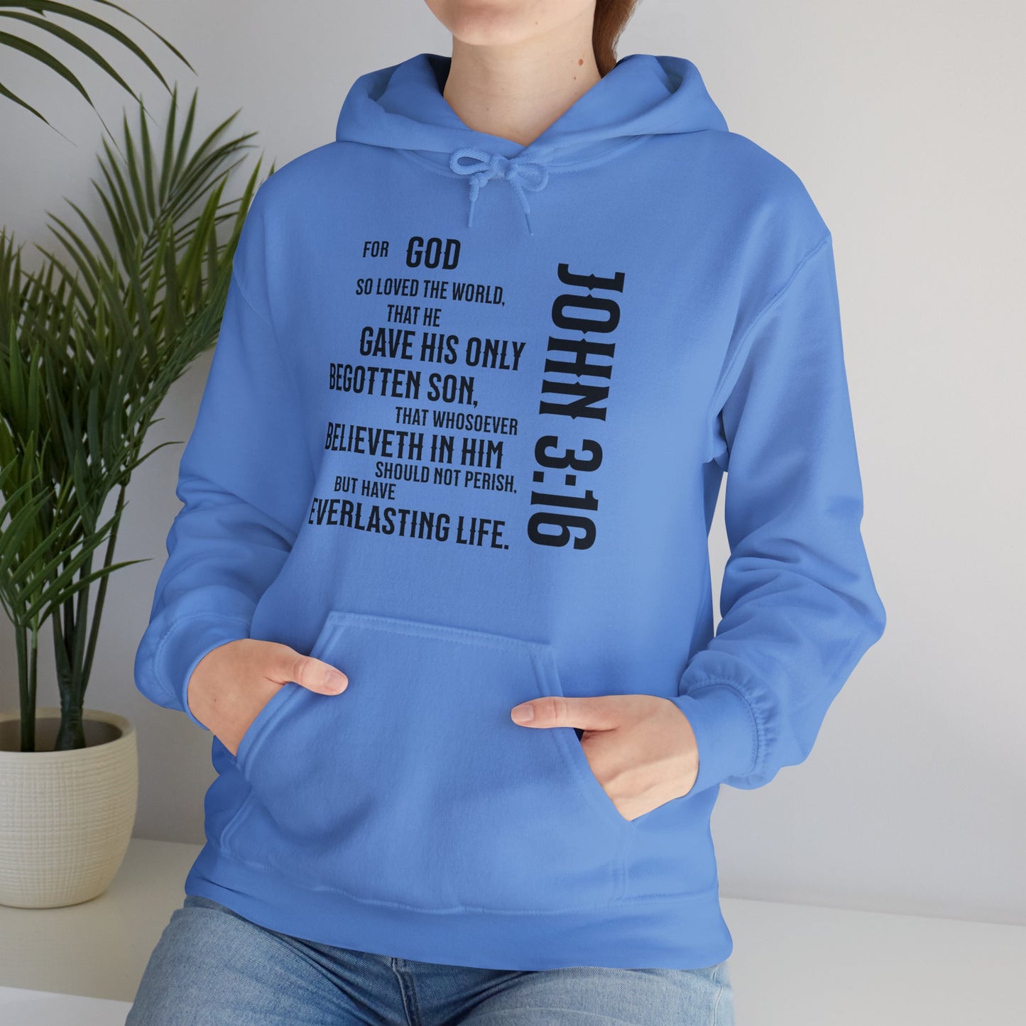John 3:16 Unisex Heavy Blend™ Hooded Sweatshirt