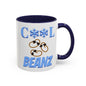 Cool Beanz coffee mug, fun, humorous gift, birthday