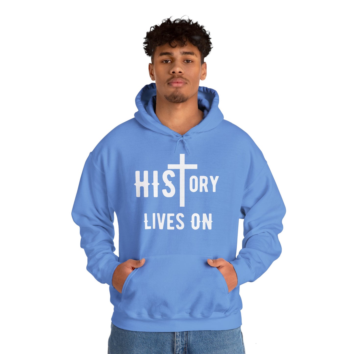 HIStory Lives On, Unisex Heavy Blend™ Hooded Sweatshirt