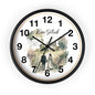 One Flesh Wall Clock, Christian, housewarming, new couple, vintage, wedding,