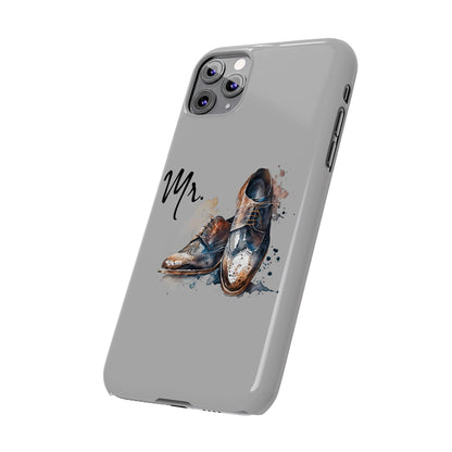 'Mr.' Slim iPhone Cases, vintage design, wedding, anniversary