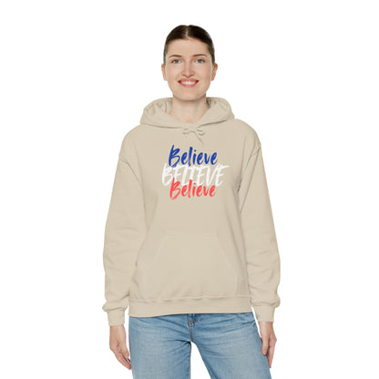 Inspirational 'Believe' Unisex Heavy Blend™ Hooded Sweatshirt